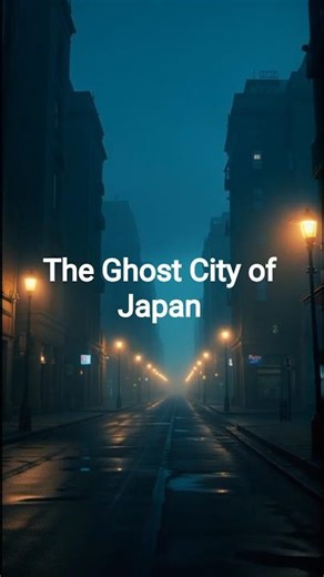The Ghost City of Japan 🇯🇵 | A Place Where Lights Still Turn On…