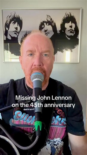 Remembering John Lennon on the 45th anniversary of his passing with a song written by his friend Elton John. There’s a cover of the full song on my YouTube channel. #johnlennon #eltonjohn #emptygarden | Mike Massé