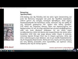 greco Come tradurre Isocrate