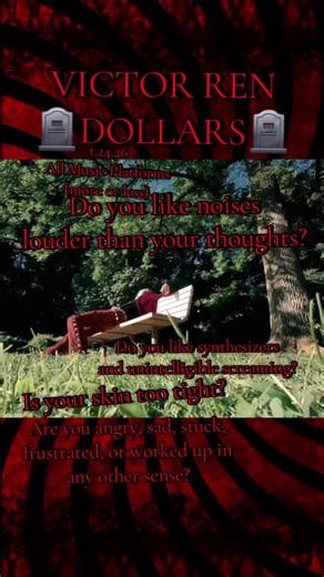 Victor Ren-Dollars 1.24.26 All Music Platforms #altrock #darkcabaret #philly #willwood #newmusic
