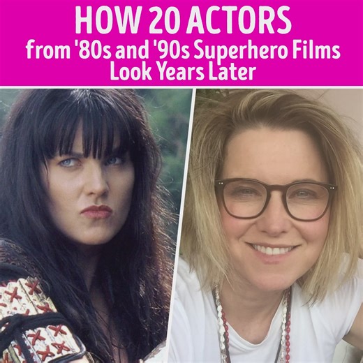 How 20 Actors from '80s and '90s Superhero Films Look Years Later | CelebRatings