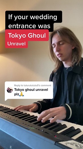 Unique Anime Wedding Entrance with Tokyo Ghoul Theme