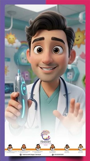 Needle Free Vaccination At Sisindri Children's Hospital | Paediatrics | Neonatology | Nandyal