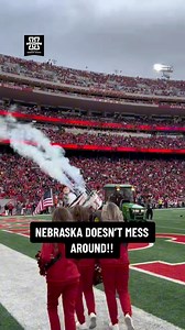 41K views · 604 reactions | #Nebraska doesn’t mess around when giving out free t-shirts! Is this the wildest t-shirt gun you’ve ever seen at a sporting event? #Huskers | #CollegeFootball #ncaafb #collegefb #mascots #collegemascots #football | Hail Varsity | Facebook