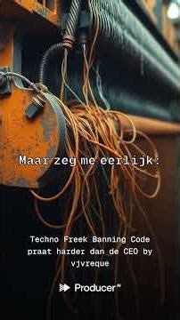 Techno Code praat harder dan de CEO