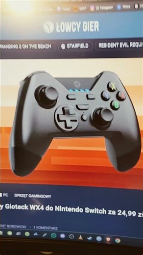 Super Offer - Ginotec WX4 -50% discount at RTV Euro AGD wireless pad for Nintendo Switch