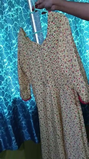 The Beautiful Umbrella Frock||With Cut Sleeves Design||#ytshorts #shorts