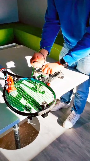 It's not just a tool, a piece of gear, but a superhero, always near, pulling me out of the dark abyss.The strings hum with each swing, a symphony of release they bring.You'll find your peace, just like I did. #tennis #tenis #tenniscoach #tennisplayer #tennislife #tennislahti #tennisworld ✅www.easystringer.com✅ | easystringer