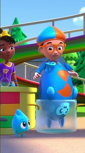 Mayhem Mode: Curiosity Crew Activated! 🚨🧠 Learn with #Blippi #BlippiWonders #Shorts