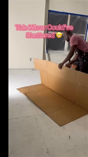 Removing a giant bathroom mirror is one of the scariest DIY projects you can do one wrong move and it can shatter. 😬 In this video I sped up the full process of removing and reinstalling a large bathroom mirror without chipping or breaking it. This project taught me that patience matters more than experience when it comes to DIY. 👉 Full step-by-step tutorial is on my channel YouTube channel. Link in Bio. Watch the long video for tools, safety tips, and mistakes to avoid. #reels #BathroomDIY #B