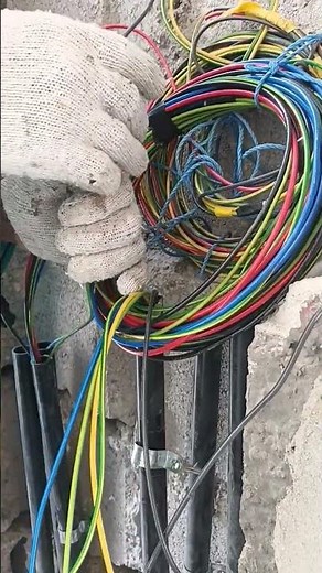 Pulling wires through pvc conduit easy method