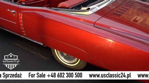 CADILLAC ELDORADO CONVERTIBLE 1971 ✅ Cadillac z epoki, w której luksus miał własny kod stylistyczny. Eldorado Convertible z 1971 roku to połączenie ogromnego V8, przedniego napędu i charakterystycznej linii nadwozia. Auto robi wrażenie zarówno na żywo, jak i w ruchu – kolor bordowy z kremowym dachem i pełnym czerwonym wnętrzem daje efekt klasy premium. Zapraszamy na jazdę testową! Zapoznaj się z pełną ofertą: https://usclassic24.pl/product/004-cadillac-eldorado-convertible-1971-82-v8-fwd-cabrio-