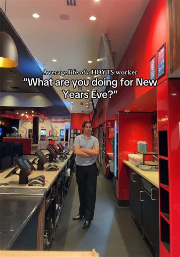 Celebrating New Year's Eve with HOYTS Staff