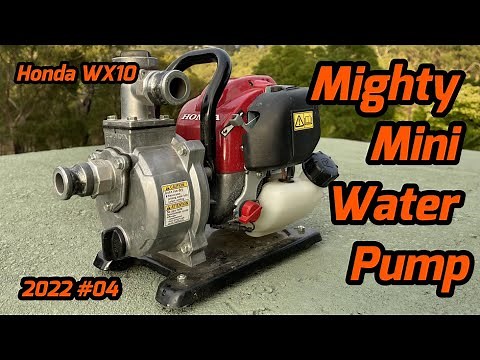 Honda WX10 Water Pump - How well does it work? - 2022 #04