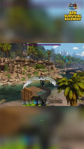 😂 Tickle Monster Steals Baby! | Ark: Survival Ascended #shorts