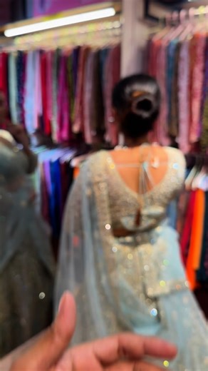 Designer touch in Ice blue color ❤️ | Ravish - The Designer Emporio