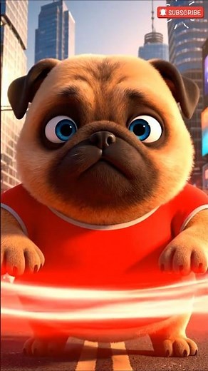 🐶Super Puki Saves the Day! A Neon Hero Awakens! ⚡