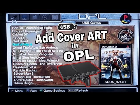 How to Add Cover Art in PS2 Games