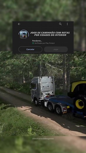 Simulador de Caminhão com Rotas em Cidades do Interior do Brasil