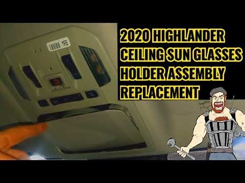 2020 HIGHLANDER CEILING / SUN GLASSES / SUN ROOF PANEL REPLACEMENT