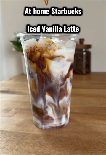 Starbucks Iced Vanilla Latte at Home