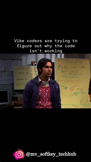 😂When vibe coders try to fix an error…Music full volume🔥Confidence 100%😎Logic 0% 😭 #mvsoftkeytechhub