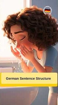 Basic German Sentence Structure Beginners + Fun exercise at the end #languagelessons#languageschool
