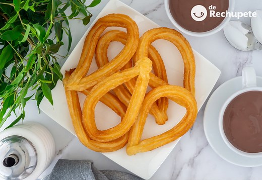 Cómo preparar churros caseros. Receta paso a paso