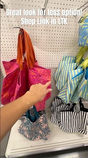 Look for Less Water Resistant Bags and Totes // Target Finds 2025