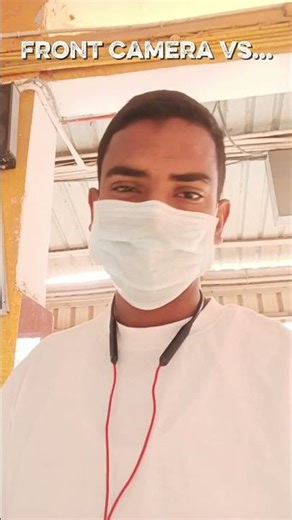 Front camera vs Back Camera #instagram #shorts #dailyshorts #viratkohli #views #youtubeshorts #trend