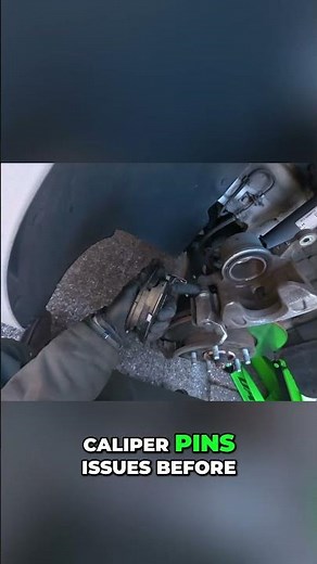Avoid Rotor Replacement: Fix Caliper Pins & Control Arms #shorts