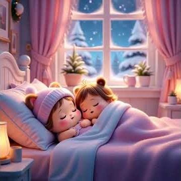 Let the Snowfall Calm Your Thoughts with Soft Piano Winter Night Ambience Deep Sleep Sounds Relax