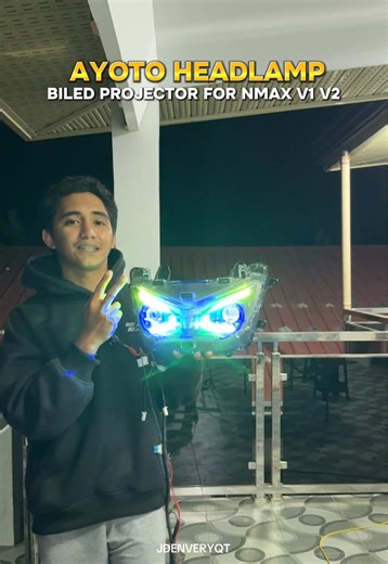 AYOTO Headlamp Upgrade for NMAX V1 V2 Motorcycles