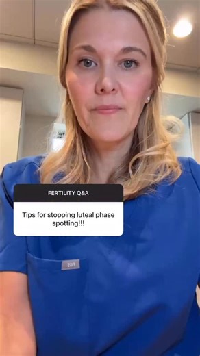 Natalie Crawford MD, Fertility | I get asked this all the time: “What can I do to stop spotting in my luteal phase?” 👇🏼 First — don’t ignore it! Spotting after ovulation... | Instagram