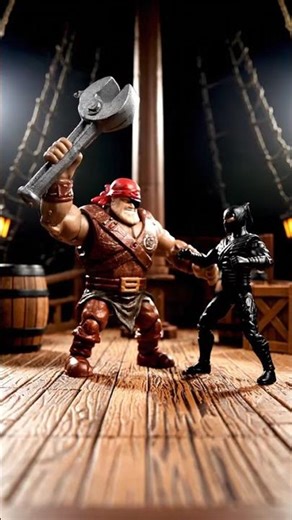 Cyber Ninjas vs. Tech Pirates | Stop-Motion Clash