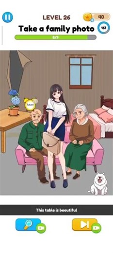 Frustrating Puzzle Game: Level 26: Take a family photo :16 March 2026