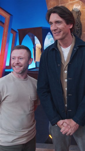 Some reunions feel like pure magic ✨ Devon Murray joins James & Oliver Phelps on #WizardsOfBaking next week, and the nostalgia is as rich as the cake 🍫⚡️ Tune in Sunday at 8|7c. | Food Network