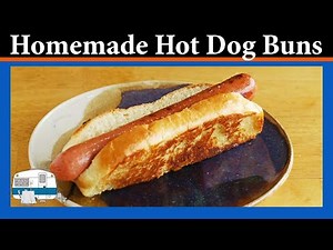 How to bake New England style hot dog buns