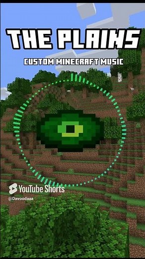 NEW CUSTOM music discs for MINECRAFT - The Plains #shorts #minecraft