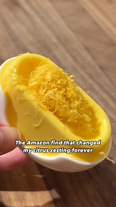 Obsessed with this little citrus zester from Amazon that makes life so much easier 🍋 The curved shape helps you quickly and cleanly zest the entire surface in seconds and the little catch on the bottom makes sure none of it falls! Comment “ZEST” to get the link sent directly to your inbox!! 💌 #zester #foodhack #microplane #kitchentools https://linksta.io/531bf9a9 | Alessandra Ciuffo