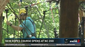 'Air Hike' Ropes Course Opens At NC Zoo