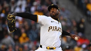 What did Pirates’ Aroldis Chapman do to get suspended?