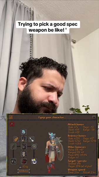 Choosing the Best Spec Weapon in OSRS