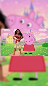 Peppa Pig - Learn Colors And Guess The Character With Peppa Pig And Disney Princess