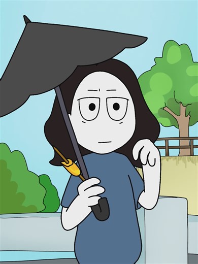 Thought-Provoking Questions in Animated Style