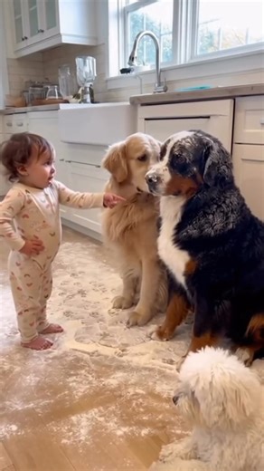 132K views · 1.3K reactions | When your dogs turn the kitchen into a...