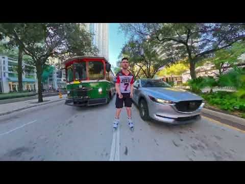 Je ride sous les gratte-ciels de MIAMI🇺🇸