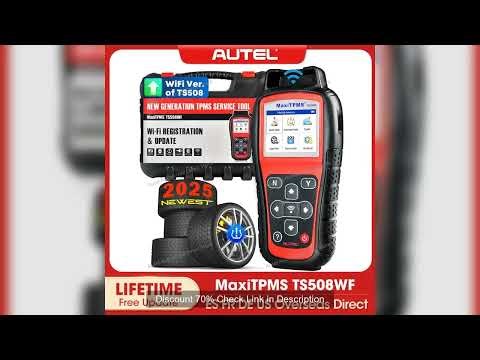 2025 Autel TS508WF TPMS Programming Tool TPMS Diagnostic Code Reader TPMS System Health Check, Progr