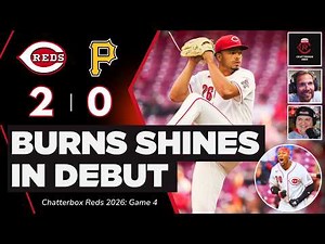Cincinnati Reds WIN THIRD STRAIGHT GAME! Chase Burns DOMINATES Pittsburgh Pirates | MLB Highlights
