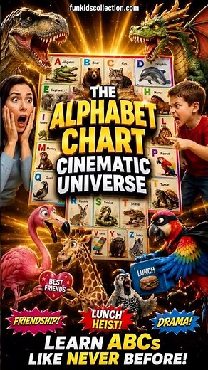 The Alphabet Chart Started A WAR 😱📚 #alphabetchart #abcforkids #kidscomedy